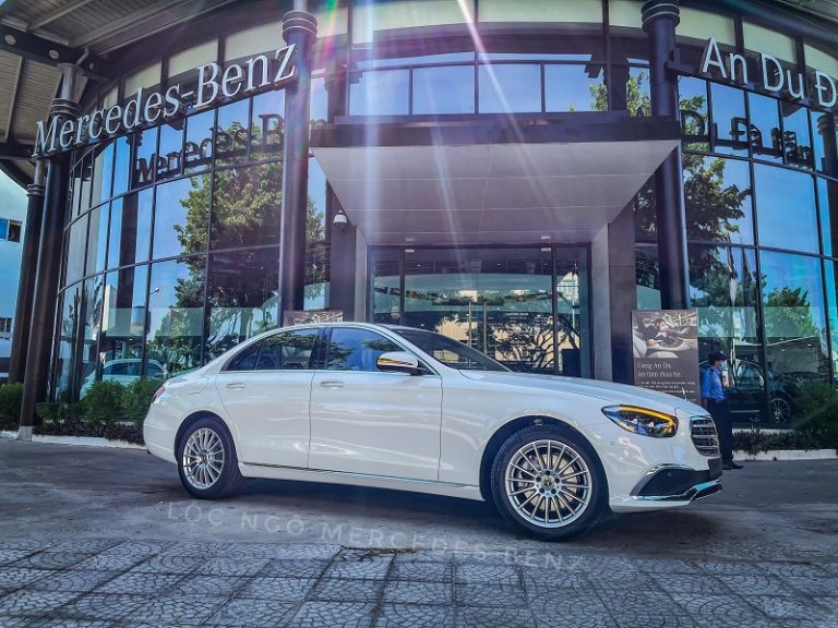 mercedes e200 thân xe