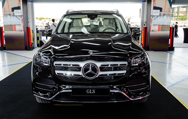 đầu xe Mercedes GLS 450 4Matic