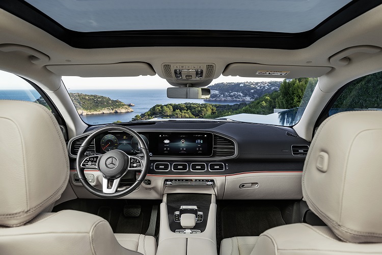 nội thất Mercedes GLS 450 4Matic