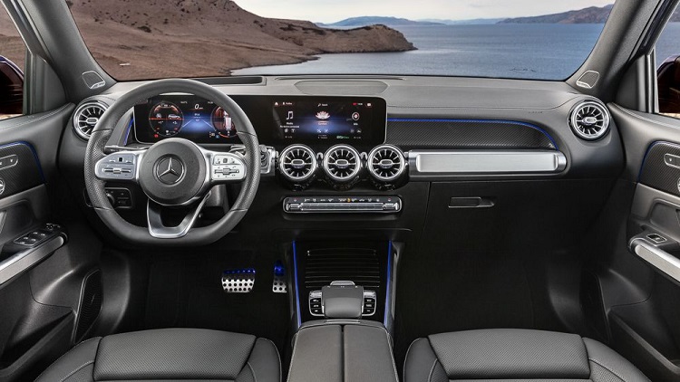 nội thất Mercedes GLB 200 AMG